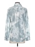 Banana Republic 100% Polyester Teal Long Sleeve Blouse Size S - photo 2
