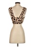 ALLFENIX Tan Sleeveless Top Size S - photo 2