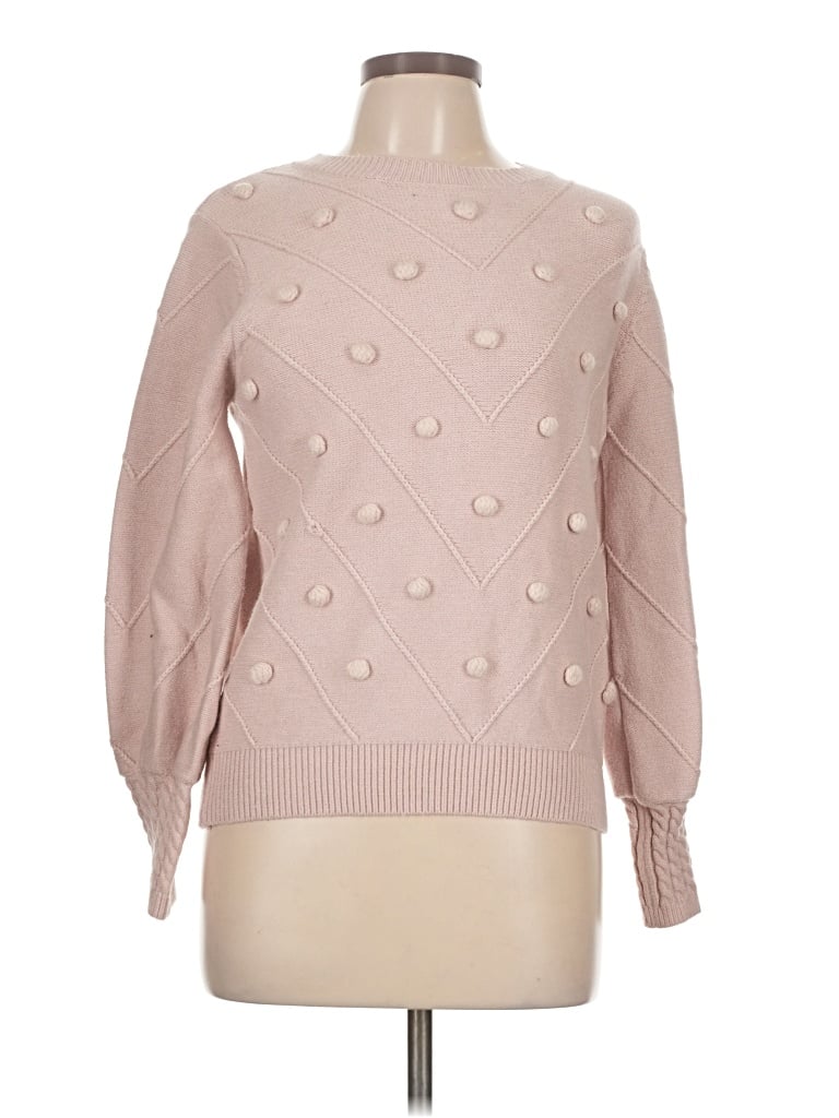 Pre-owned Simplee Pullover Sweater In Pink