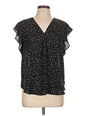 Ann Taylor Factory Short Sleeve Blouse (view 1)