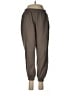 Faded Rose 100% Polyester Solid Brown Track Pants Size M - photo 1