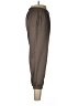 Faded Rose 100% Polyester Solid Brown Track Pants Size M - photo 4
