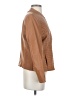 Colleen Lopez 100% Polyurethane Brown Jacket Size S - photo 4