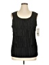 Notations 100% Polyester Black Sleeveless Blouse Size XL - photo 1