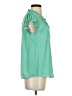 Hausen 100% Polyester Green Short Sleeve Blouse Size XS - photo 4