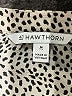 41Hawthorn Polka Dots Gray 3/4 Sleeve Blouse Size M - photo 7