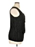 Notations 100% Polyester Black Sleeveless Blouse Size XL - photo 4