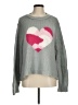 Wooden Ships Hearts Gray Pullover Sweater Size Med - Lg - photo 1