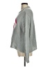 Wooden Ships Hearts Gray Pullover Sweater Size Med - Lg - photo 5