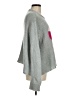 Wooden Ships Hearts Gray Pullover Sweater Size Med - Lg - photo 4