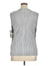 Notations 100% Polyester Gray Sleeveless Blouse Size XL - photo 2