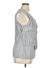 Notations 100% Polyester Gray Sleeveless Blouse Size XL - photo 4
