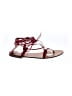 J.Crew Burgundy Sandals Size 5 - photo 1
