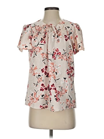 Adrienne Vittadini Short Sleeve Blouse (view 1)