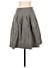 CAbi Solid Gray Casual Skirt Size 6 - photo 1