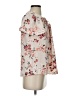 Adrienne Vittadini 100% Polyester Floral Ivory Short Sleeve Blouse Size S - photo 4