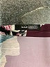 Natori 100% Polyester Floral Burgundy Long Sleeve Blouse Size L - photo 7