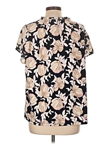 Ann Taylor Factory Short Sleeve Blouse (view 2)