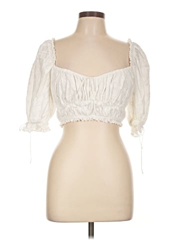For Love & Lemons 3/4 Sleeve Blouse (view 1)