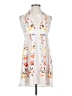 Shein 100% Polyester White Casual Dress Size 4 - photo 1