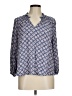 Caslon 100% Rayon Blue 3/4 Sleeve Blouse Size M - photo 1