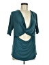 Unbranded Teal 3/4 Sleeve T-Shirt Size M (estimated) - photo 1