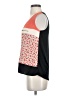 Temt 100% Polyester Orange Sleeveless Blouse Size S - photo 5