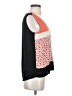 Temt 100% Polyester Orange Sleeveless Blouse Size S - photo 4