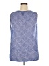 Gap Outlet Blue Sleeveless Blouse Size XXL - photo 2