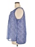 Gap Outlet Blue Sleeveless Blouse Size XXL - photo 5