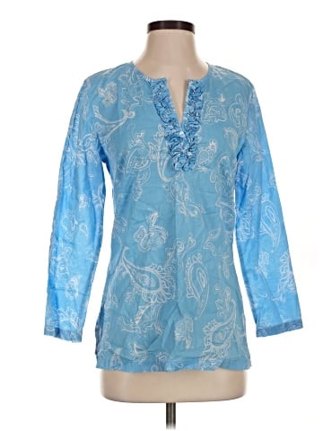 J. McLaughlin 3/4 Sleeve Blouse (view 1)