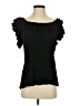 Assorted Brands Black Short Sleeve Blouse Size S - photo 1