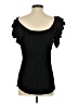 Assorted Brands Black Short Sleeve Blouse Size S - photo 2