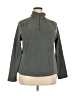 Lands' End 100% Polyester Gray Turtleneck Sweater Size 18 - photo 1