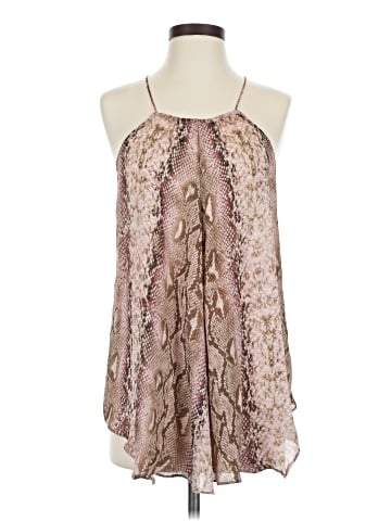Acrobat Sleeveless Silk Top (view 1)