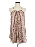 Acrobat 100% Silk Pink Sleeveless Silk Top Size S - photo 1