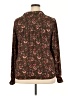DR2 Paisley Brown Long Sleeve Blouse Size XXL - photo 2