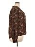 DR2 Paisley Brown Long Sleeve Blouse Size XXL - photo 4
