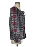 J.Crew 100% Cotton Blue Long Sleeve Blouse Size 4 - photo 4