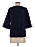 J. McLaughlin Blue 3/4 Sleeve Top Size XS - photo 2