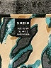 Shein 100% Polyester Animal Print Teal 3/4 Sleeve Blouse Size XL - photo 7