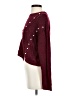 Bongo 100% Acrylic Polka Dots Burgundy Pullover Sweater Size S - photo 5