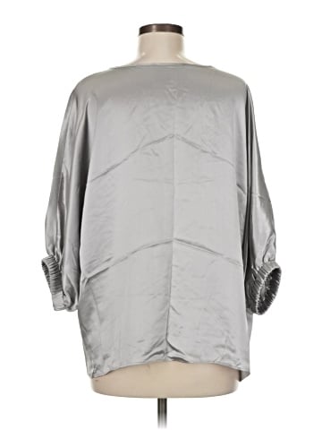 voile 3/4 Sleeve Top (view 2)