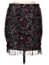 Free People Tweed Black Casual Skirt Size M - photo 1