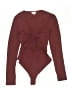Le Lis Burgundy Bodysuit Size M - photo 1