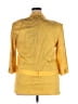 Assorted Brands 100% Cotton Yellow Blazer Size 14 - photo 2