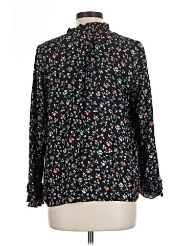 Rebecca Taylor Long Sleeve Silk Top (view 2)