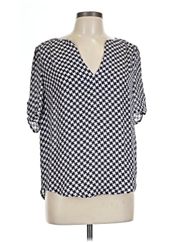 Joie Short Sleeve Silk Top (view 1)