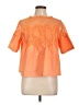 Assorted Brands Orange Short Sleeve Blouse Size L - photo 1