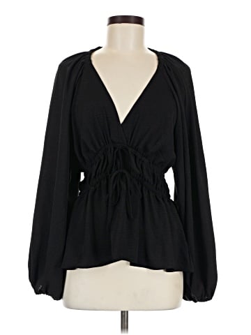 ASOS Design Long Sleeve Blouse (view 1)